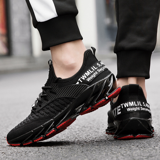 🔥👟✨ PROMO -50% ! Baskets Homme Respirantes – Confort Érgon., Semelle Antidérapante & Style Casual (Blanc/Noir/Kaki/Gris, 39-46)