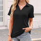👚 50% DE RÉDUCTION 🌈 T-shirt femme décontracté à col V – Coupe ample, tissu doux mélangé & +16 couleurs – Léger, respirant & parfait pour le quotidien, le sport ou le télétravail ✨