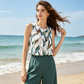 👗 50% DE RÉDUCTION 🌞 Ensemble chemisier français & pantalon ample – Col rond élégant & plis fluides – Look chic et intemporel – parfait pour le printemps, l’été ou le bureau – léger et confortable 💐✨