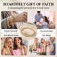 📿 LIMITED-TIME 50% OFF! 💥 Elegant Hollow Flower Virgin Mary Bracelet – Filigree Design, Gold Plated, Faith Inspired ✨