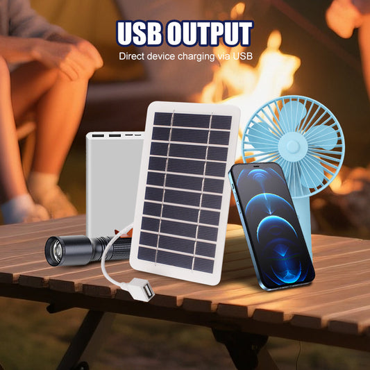 💐50% DE RÉDUCTION !💖 Panneau Solaire Flexible 2W – Recharge USB n’importe où ⚡📱【Stock Limité】