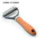 ✨🐾50 % de réduction🔥 Brosse de toilettage double face pour animaux de compagnie