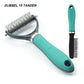 ✨🐾50 % de réduction🔥 Brosse de toilettage double face pour animaux de compagnie
