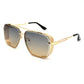🕶️Men's Retro Double Bridge Metal Frame Sunglasses