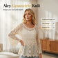 👒 PROMO FLASH 50% DE RÉDUCTION ! 🌼 Chemise Couvrance Crochet – Dentelle Ajourée, Manches Évasées & Style Boho Plage 🌴