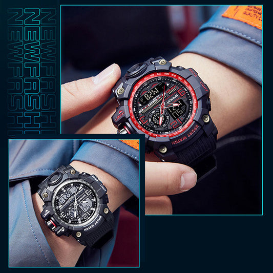 🔥Nouveautés 2026 ＆ Promotions ＆ 50 % de réduction🔥Montre homme multifonctionnelle, étanche et luminescente