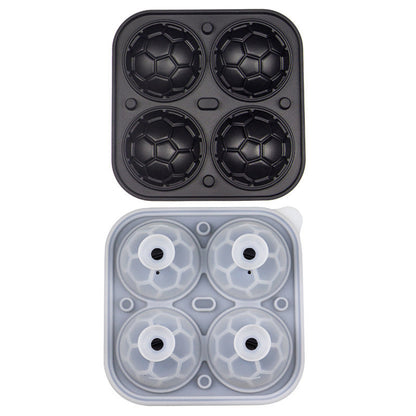 Moule à Glaçons Football ✅ Silicone Souple & Sans BPA | Idéal Soirées Match ⚽ -50% AUJOURD’HUI 🔥