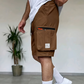🩳 50% DE RÉDUCTION! 🏕️ Short Cargo Homme Multi-Poches – Tissu Résistant, Ceinture Élastique & Idéal Pour La Randonnée, Les Voyages & Les Loisirs 🎒