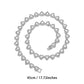 💎 50% OFF NOW! ✨ Sparkling Heart Statement Chain Necklace – Rhinestone, Gold/Silver, Adjustable Length – Perfect Gift 💖