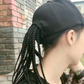 Casquette de Baseball avec Tresses Attachées