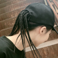 Casquette de Baseball avec Tresses Attachées