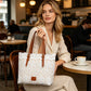 Sac fourre-tout élégant en dentelle, grande capacité✅ Chic & Large | Sac à Main Élégant 👜