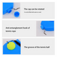 🎾 ACHETEZ 2, OBTENEZ 1 GRATUIT! 💪 Rebondeur de tennis portable – Améliorez votre jeu en solo partout & à tout moment – Idéal pour l’entraînement et le plaisir ✨