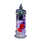 📢⏰🌹 PROMO -50% ! Bougie LED en Forme de Rose – Décoration Romantique, Sans Flamme, Piles (Rose/Bleu/Rouge)
