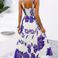 💐50% DE RÉDUCTION ! Robe Trapèze à Bretelles – Fronces au Dos, Tombé Fluide 🌊✨【Offre Flash】