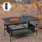 💎Table de camping pliable 🪑 | En acier au carbone ultra-léger, solide et résistante, idéale pour voyager (🔥60 % de réduction🏕️)