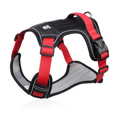 📢📢50 % DE RÉDUCTION !! ⏰Harnais anti-traction pour chien avec laisse et collier à LED