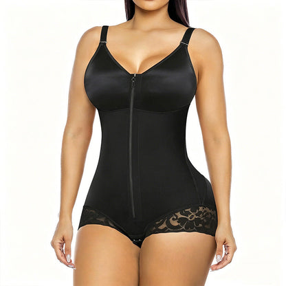 ✨ PROMO LIMITÉE -50% ! 💪 Body Gainant Zippé pour Femme – Contrôle Ventre & Soutien 360° 🩱