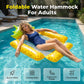 Hamac flottant gonflable pour piscine à motif fruité