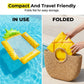 Hamac flottant gonflable pour piscine à motif fruité