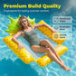 Hamac flottant gonflable pour piscine à motif fruité