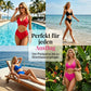 👙🌹 50% DE RÉDUCTION ! Ensemble de bikini deux pièces féminin à lacets – Sensuel, ajustable et parfait pour la plage et la piscine 💦