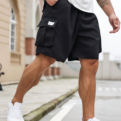 Short Cargo Décontracté d'Été pour Homme