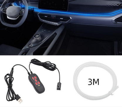 📢⏰🚗 PROMO -50% ! Bande LED Néon d'Ambiance pour Intérieur Voiture – Synchronisation Musicale, Bluetooth, 7 Couleurs (USB 5V)