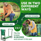 Tabouret de Jardinage Pliable 2-en-1 : Siège et Agenouilloir Confort