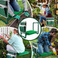Tabouret de Jardinage Pliable 2-en-1 : Siège et Agenouilloir Confort