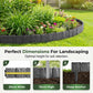 Bordure de Jardin en Pavés - Kit de 5M à Pose Facile
