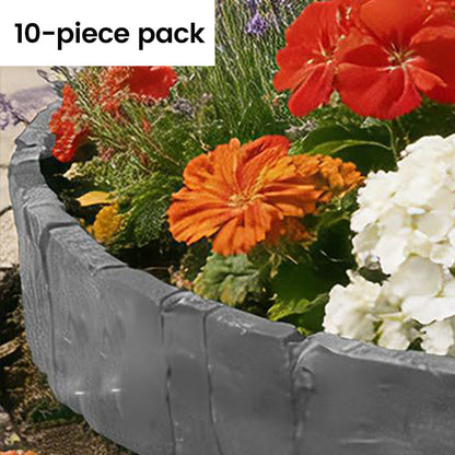 Bordure de Jardin en Pavés - Kit de 5M à Pose Facile