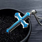 Collier Croix du Notre Père pour homme