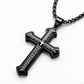 Collier Croix du Notre Père pour homme