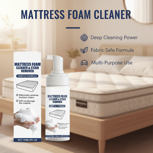 🛏️🧼 Nettoyant moussant multi-surfaces pour matelas – Élimination des taches sans rinçage, neutralisation des odeurs et protection antibactérienne – Paiement à la livraison ✨✅