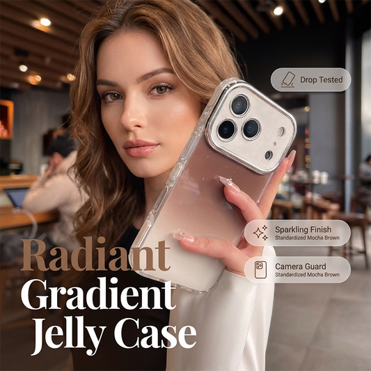 Coque de téléphone scintillante avec protection de l’appareil photo