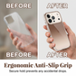 Coque de téléphone scintillante avec protection de l’appareil photo