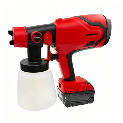 Pistolet à Peinture Électrique Sans Fil avec 3 Modes de Pulvérisation