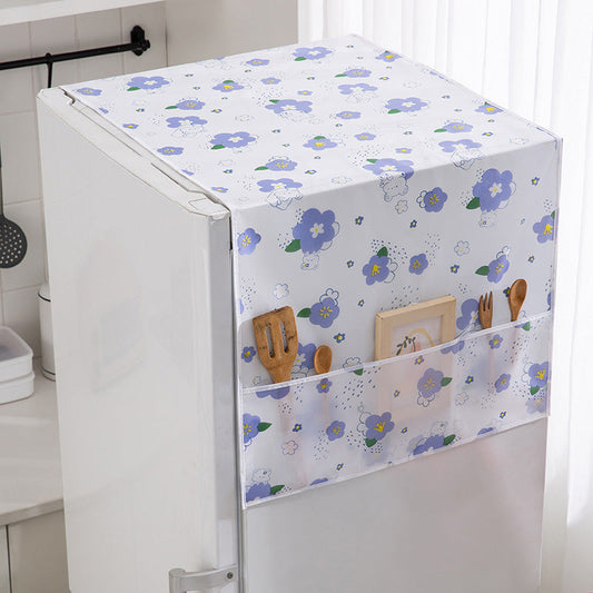 Offre Limitée 🏠🎁 Housse Frigo avec Poches de Rangement