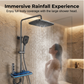 🥳SOLDES 2026🥳💞50K+ VENDUS !💧🌙 -50 % ! Système de douche à affichage numérique – ciel étoilé LED, tablette intégrée. 4 modes de jet, corps en alliage. Un spa à domicile. ✨🚿