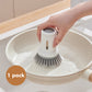 📢📢40 % DE RÉDUCTION !! ⏰Ensemble de brosses à casserole pivotables à suspendre – Brosses de nettoyage facile pour casseroles, poêles et éviers