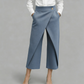 👖 Pantalon court décontracté en patchwork pour femme – Tendance, léger & parfait pour l'été 🌸
