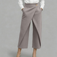 👖 Pantalon court décontracté en patchwork pour femme – Tendance, léger & parfait pour l'été 🌸