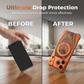 Coque Minimaliste avec Anneau Support Rotatif