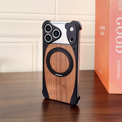 Coque Minimaliste avec Anneau Support Rotatif