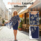 👗 50% DE RÉDUCTION POUR UNE DURÉE LIMITÉE ! ✨ Ensemble robe et boléro fleuri – Élégant et féminin ✨
