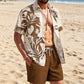 Ensemble 2 pièces chemise hawaïenne et short pour homme