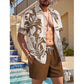 Ensemble 2 pièces chemise hawaïenne et short pour homme