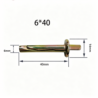 ⚒️🔨 PROMO FLASH 50% ! Set de 60 Ancres à Marteau Professionnelles – Acier Galvanisé Haute Résistance, pour Béton & Brique, Fixation Rapide & Sécurisée 🧱