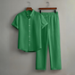 Ensemble homme 2 pièces texturé – chemise manches courtes et pantalon long